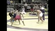 The 1st Kabaddi World Cup which was played on a Basketball court surprisingly.
