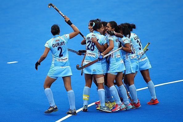 India v USA - FIH Womens Hockey World Cup