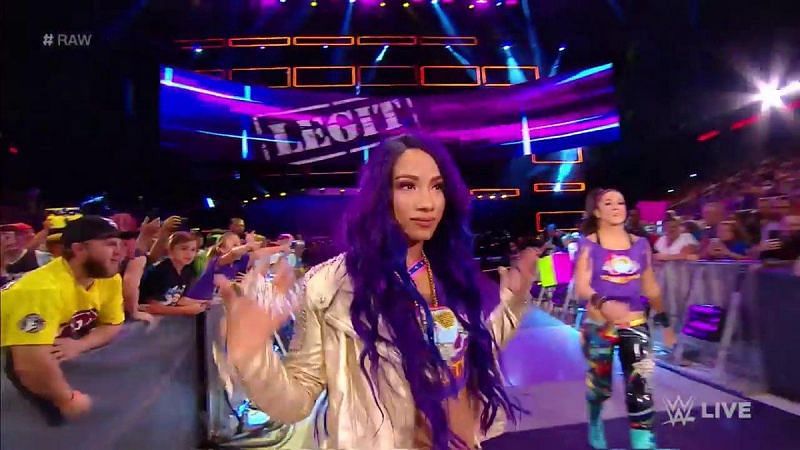 Sasha definitely held back on Raw 
