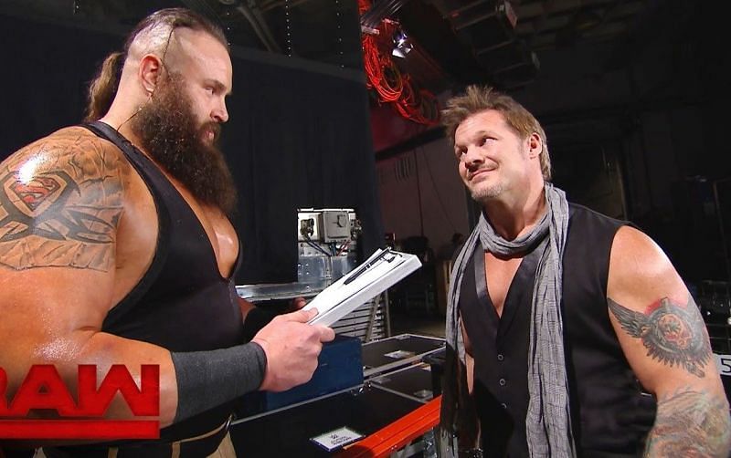 Chris Jericho (right) and his 
