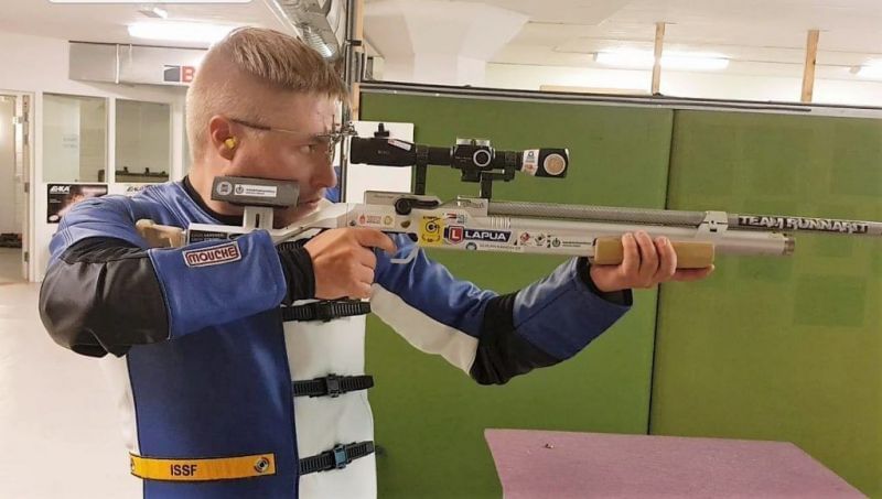 Tomi-Pekka Heikkil&Atilde;&curren; of Finland won Gold in (Image Courtesy: Suomen Ampumaurheiluliitto ry)