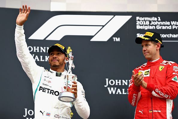 F1 2018: The widening gap between Sebastian Vettel and Lewis Hamilton