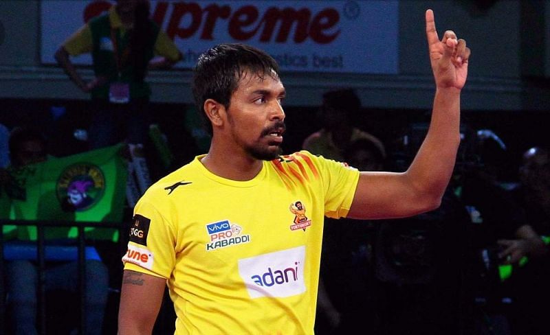 Chandran Ranjit came in the latter part of Season 5 and became Gujarat&#039;s permanent raider.