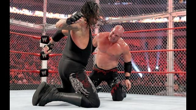 Undertaker vs Kane for the World Heavyweight Championship was the main event of Hell in a Cell 2010.
