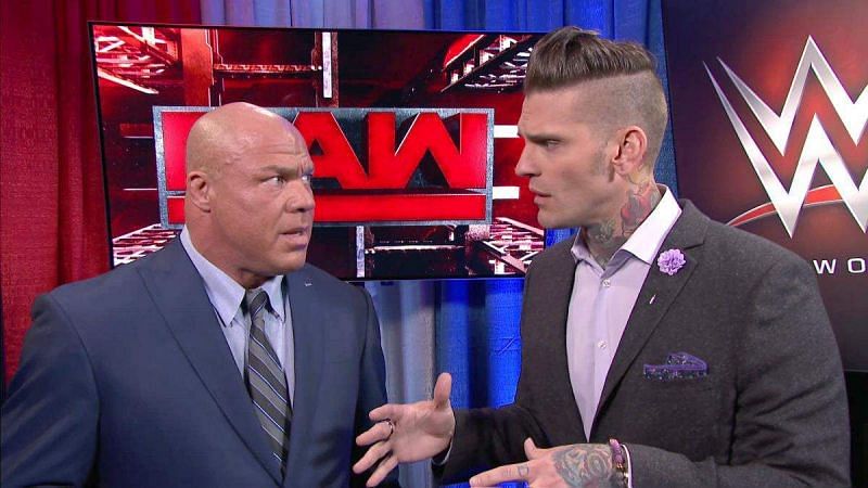 Who was texting Corey Graves?