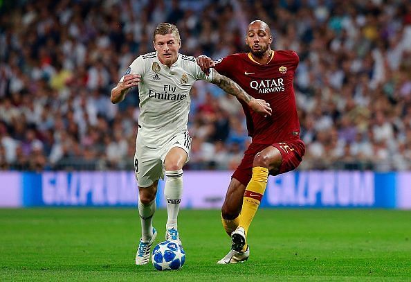 Real Madrid  v AS Roma - UEFA Champions League Group G