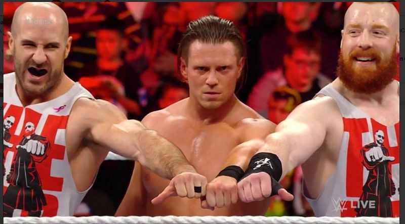 The Miz almost succeeded in breaking The Shield