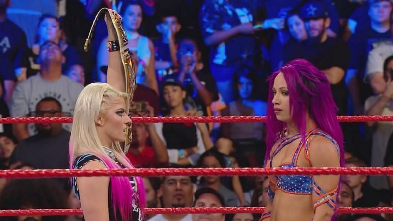 Alexa Bliss and Sasha Banks have had some interesting matches 