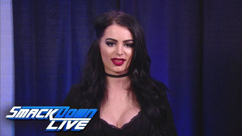 Paige and Baron Corbin traded barbs on Twitter