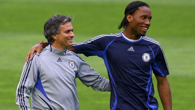 Mourinho &amp; Drogba, 2004