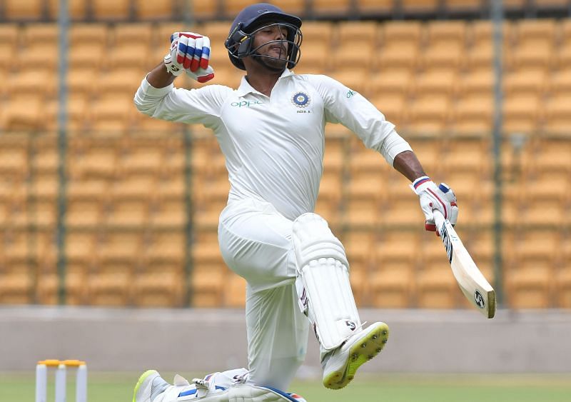 Image result for Mayank Agarwal test cricket