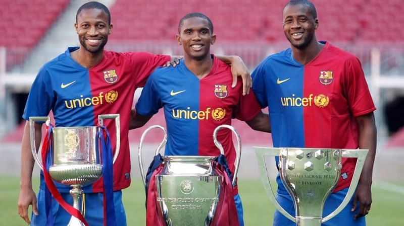 Image result for barcelona african players