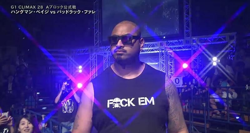 Bad Luck Fale is loyal to The Bullet Club