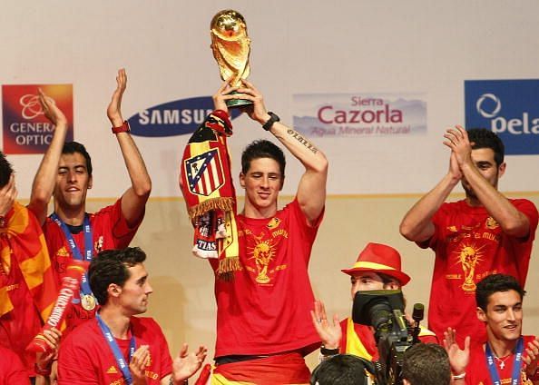 FIFA 2010 World Cup Champions Spain Victory Parade And Celebrations