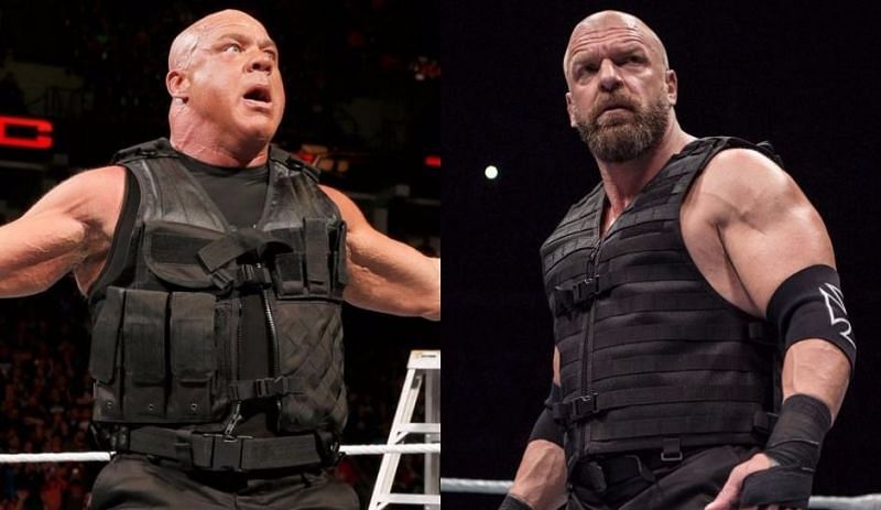Could Triple H or Kurt Angle help the Shield?