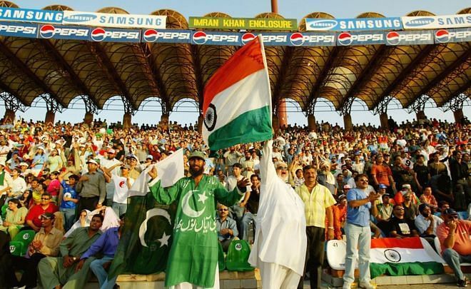 Image result for india vs pakistan streets watching cricket