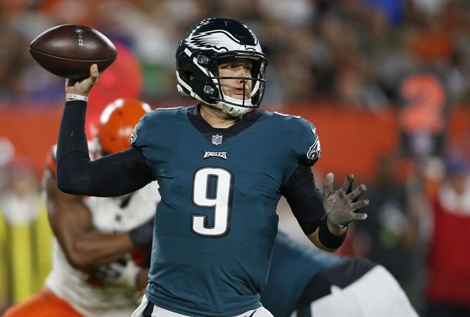 Nick Foles ready to lead Eagles again with Wentz still out