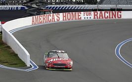 Kurt Busch wins pole for playoff race at Charlotte's 'roval'