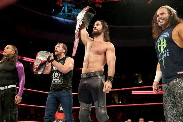 Rollins Ambrose Hardy Boyz