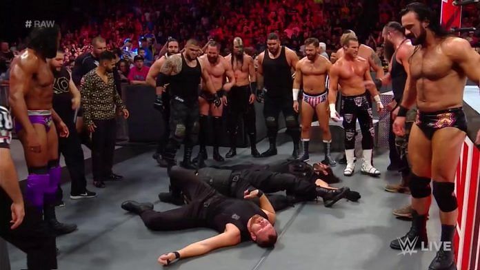 Image result for attack on the shield on raw september 3 2018