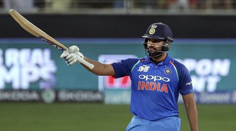 Rohit Sharma after scoring a Fifty against Pakistan in Asia Cup 2018