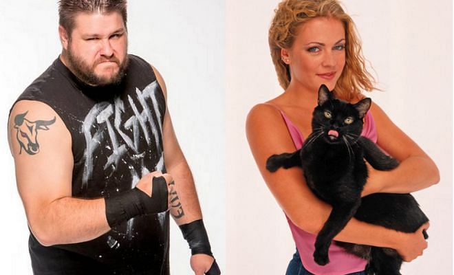 Upon being an active part of the WWE roster, Owens engaged in a war of words online with actress Melissa Joan Hart. Photo / Fightstate.com