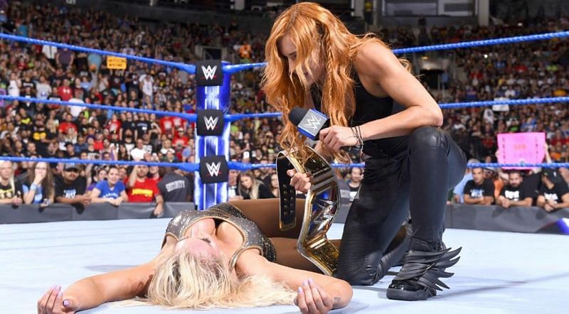 Charlotte Flair vs. Becky Lynch SmackDown