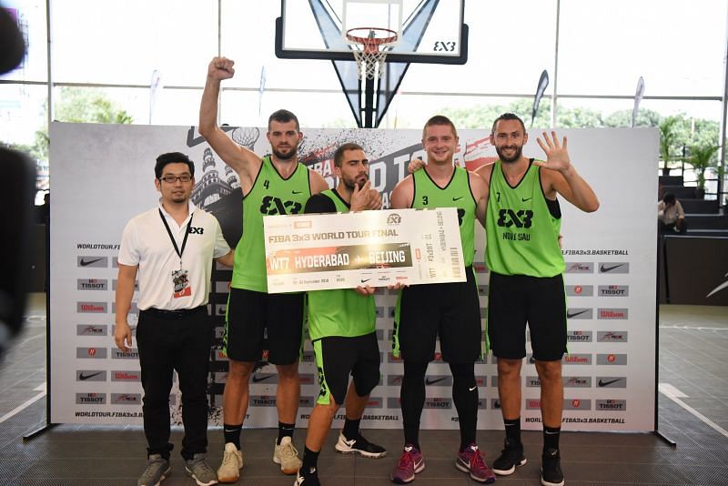 Novi Sad emerge champions of FIBA 3x3 World Tour Hyderabad Masters