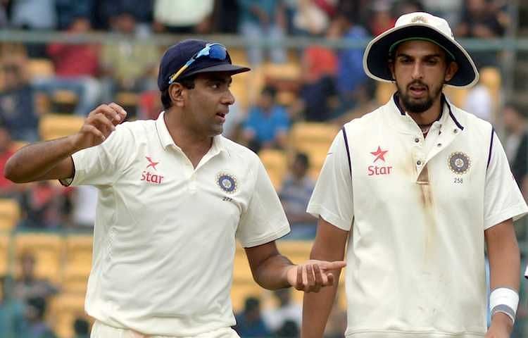 Ashwin and Ishant will undergo a fitness test on Saturday