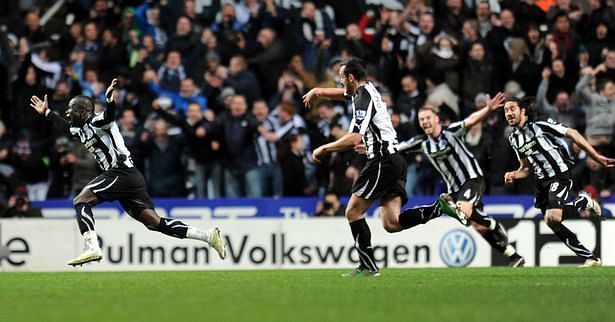 Arguably the most famous game between the two sides at St James&#039; Park