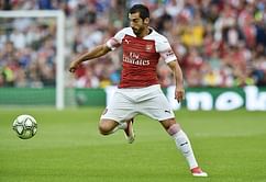 Henrikh Mkhitaryan will miss the Europa League Final if Arsenal qualify