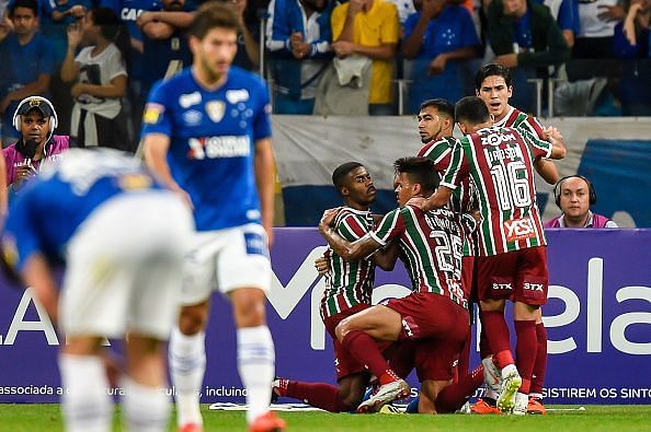 Cruzeiro v Fluminense - Brasileirao Series A 2018