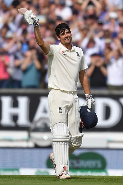 Cook just became the 5th Player to Score hundred in his first and last Test match
