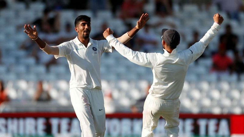 Bumrah took 14 wickets in 3 Tests against England