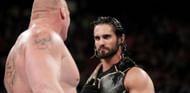Rollins and Lesnar go face to face