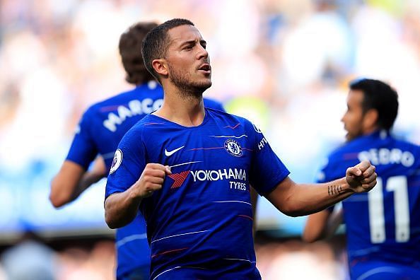 Hazard single-handedly helped Chelsea maintain their perfect start to the season
