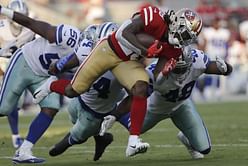 49ers RB Jerick McKinnon suffers season-ending knee injury