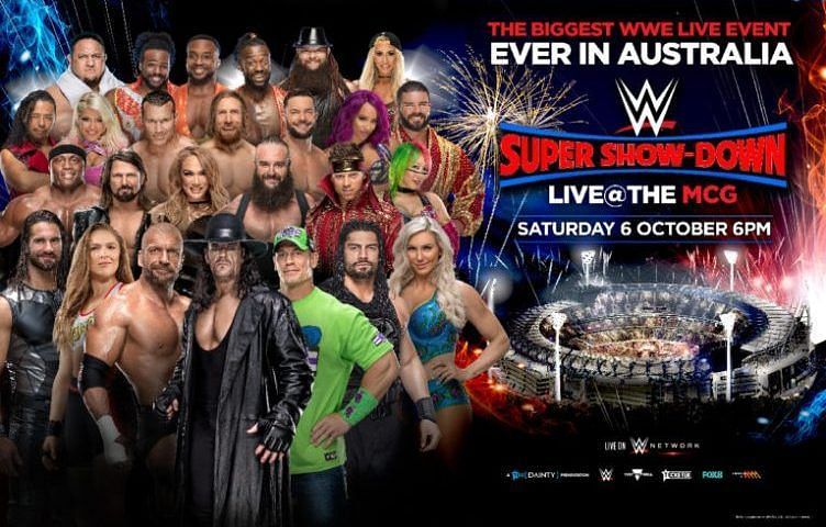 WWE&#039;s Australia show looks stacked as hell.