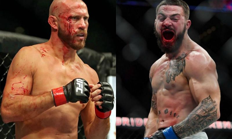 Donald Cerrone (left) fights Mike Perry (right) later this year