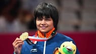 Divya Kakran wins the bronze medal in wrestling at the Asian Games