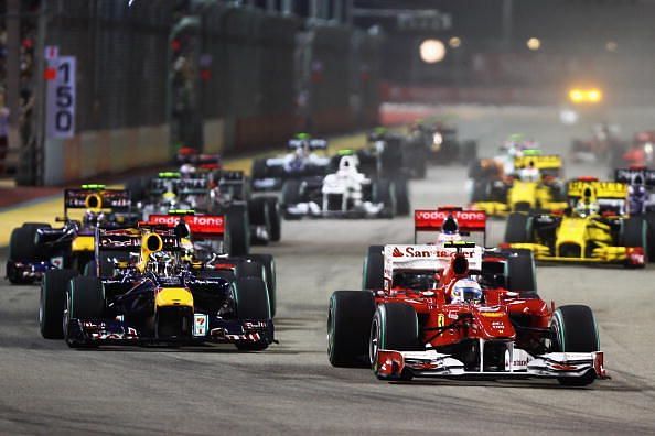 F1 Singapore Grand Prix - Race
