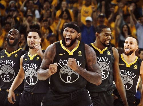 Warriors are top contenders to win the title in the upcoming season, on their way to a three-peat.