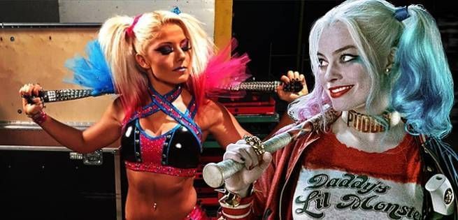 lexa Bliss is the master of ring attire cosplay