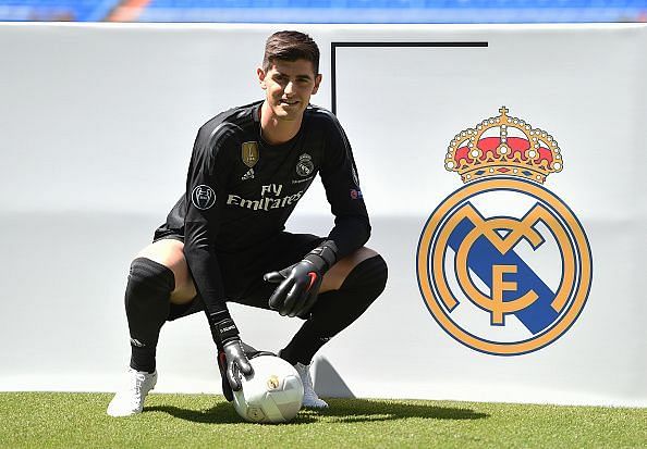 Real Madrid Unveil New Signing Thibaut Courtois