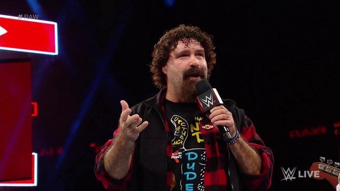 Mick Foley made the big announcement himself