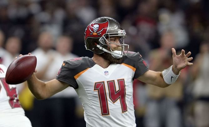 Fitzpatrick, Bucs stun Saints 48-40