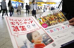 Tokyo Olympics begin search for 80,000 unpaid volunteers