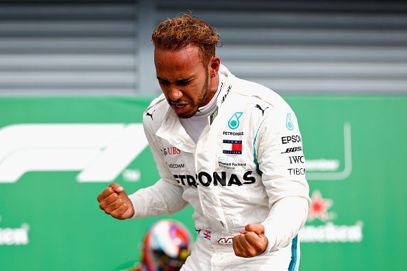 Hamilton triumphs in Italy as Ferrari flounder