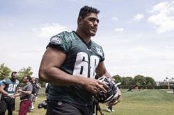Too big for rugby, Eagles tackle Mailata is ready for NFL