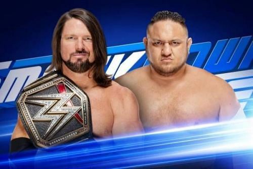 The Samoan will take on Styles for the WWE Championship at Super Show-Down
